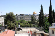 View from the roof of the Sa'id family's home before the second floor was destroyed.