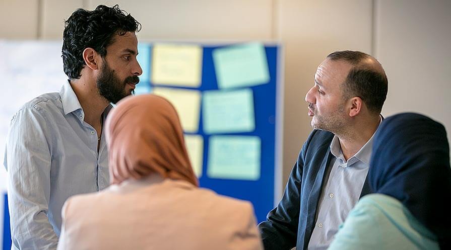 Religious and community leaders recently took part in a Carter Center workshop in Switzerland to learn about ways to counter violent extremist propaganda of all kinds. (Photo: The Carter Center/ A. Tardy)